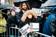 Jewish Rally for Refugees, NYC, Feb 12 2017